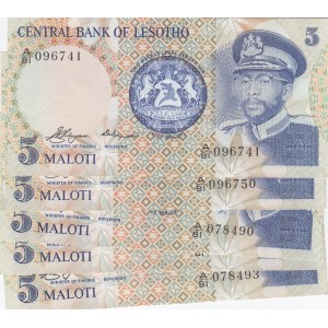 Lesotho 5 Maloti 1981 (5)