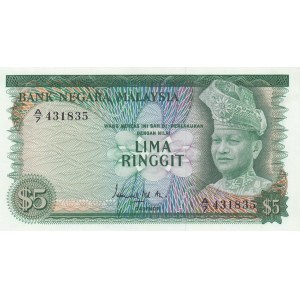 Malaysia 5 Ringgit 1967-72