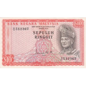 Malaysia 10 Ringgit 1972-76