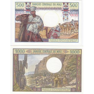 Mali 500 & 1000 Francs 1970-84