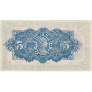 Martinique 5 Francs 1942