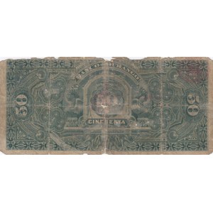 Mexico 50 Pesos 1900 Banco de Durango