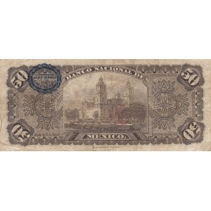 Mexico 50 Pesos 1910 El Banco National