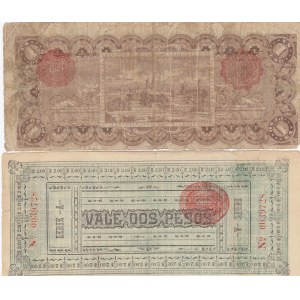 Mexico 1 & 2 Pesos 1913,16 (2)