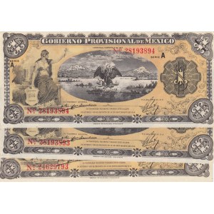 Mexico 1 Peso 1914 (3) Veracruz