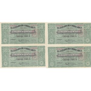 Mexico 50 Centavos 1914 (4) Chihuahua