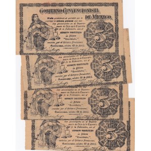 Mexico 5 Pesos 1915 (4)