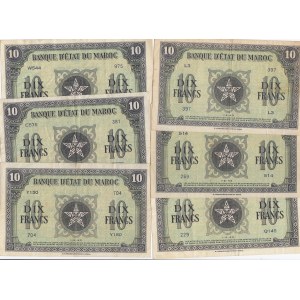 Morocco 10 Francs 1943 (6)