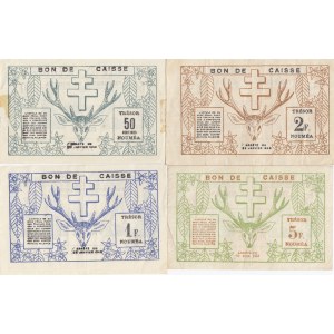 New Caledonia 50 Cents- 5 Francs 1943 (4)
