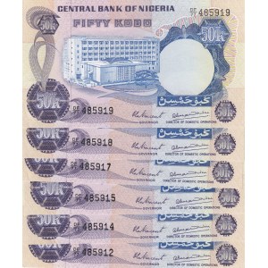 Nigeria 50 Kobo 1973-78 (6)