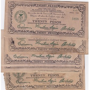Philippines 20 Pesos 1944 (10) Mindanao