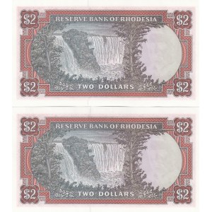 Rhodesia 2 Dollars 1977 (2)