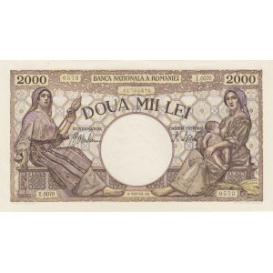 Romania 2000 Lei 1941