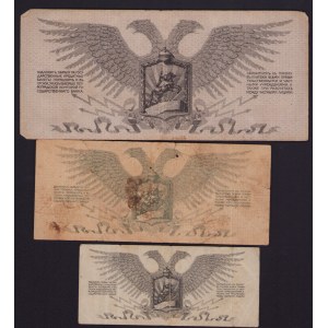 Lot of paper money: Russia, Northwest Russia (3)