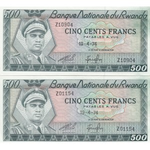 Rwanda 500 Francs 1974 (2)