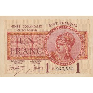 Saar 1 Franc 1919
