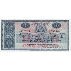 Scotland 1 Pound 1966