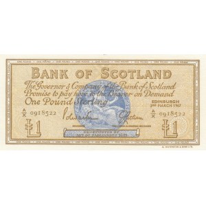 Scotland 1 Pound 1967