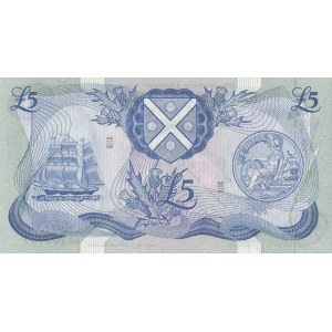 Scotland 5 Pounds 1975
