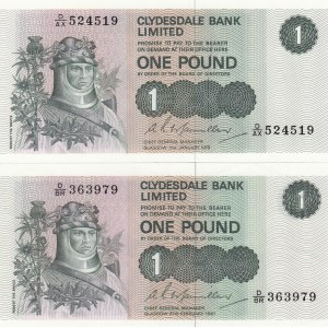 Scotland 1 Pound 1979,81 (2)