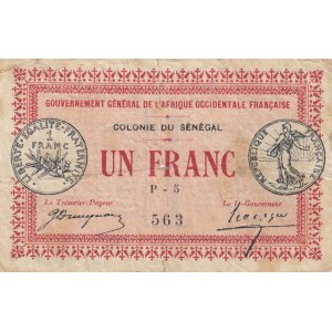 Senegal 1 Franc 1917