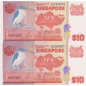Singapore 10 Dollars 1976 (2)