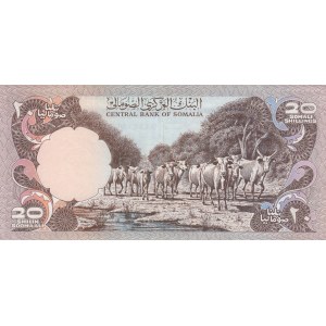 Somalia 20 Shillings 1978