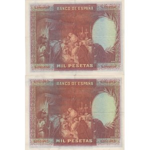 Spain 1000 Pesetas 1928 (2)