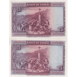 Spain 25 Pesetas 1928 (2)