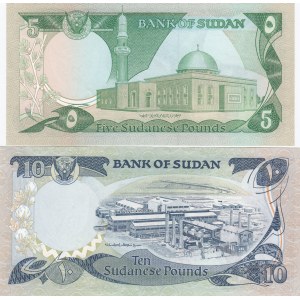 Sudan 5 & 10 Pounds 1981 (2)