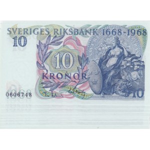 Sweden 10 Kronor 1968 (10) comemorative