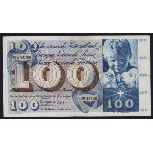 Switzerland 100 Francs 1967