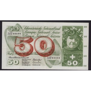 Switzerland 50 Francs 1971