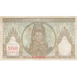 Tahiti 100 Francs 1939