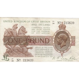 Great Britain 1 Pound 1922-23