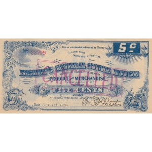USA 5 Cents 1906 Utah
