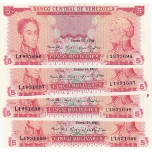 Venezuela 5 Bolivares 1970 (4)