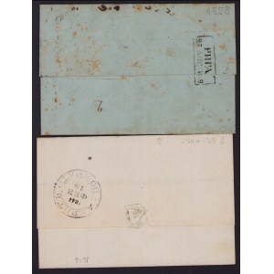 Estonia Group of prephilately envelopes 1844, 1858 (2)