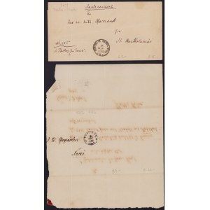 Estonia Group of envelopes 1882, 1896 (2)