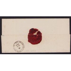 Estonia, Russia Cancelled envelope Haapsalu, 1888
