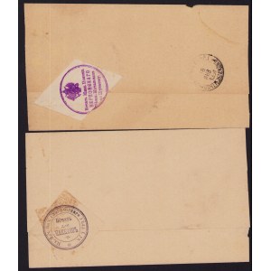 Estonia, Russia - Group of envelopes Kärdla, Pärnu, 1891 (2)