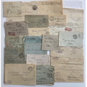 Group of envelopes - mostly 1914-1993 Estonian envelopes without stamps (75)
