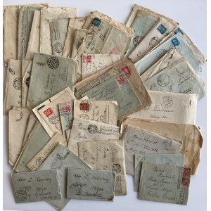 Group of envelopes & documents - mostly Estonia