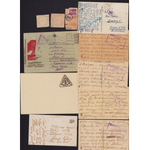Estonia, Russia USSR - Group of envelopes, postcards & special stamps (11)