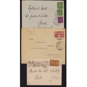 Estonia Group of Envelopes 1921-1922 - Tallinn (3)