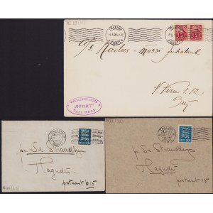 Estonia Group of Envelopes 1925-1934 - Tallinn & 10 Üldlaulupeo loterii lõpploosimine jaanipäeval 1933a. laulupeol (3)