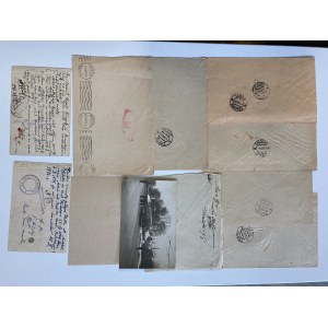 Estonia Group of envelopes & postcards 1926-1929 - some registered letters (11)