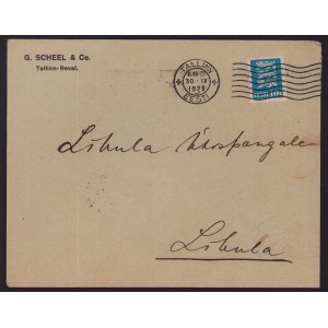 Estonia Tallinn - Lihula envelope 1929