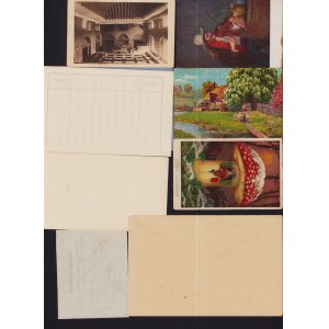 Estonia Group of envelopes, postcards & document (8)