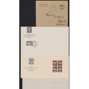 Group of Estonian Cancelled envelopes & blanks - Tallinn Filatelistide Päev I, VII 1934-1940 (3)